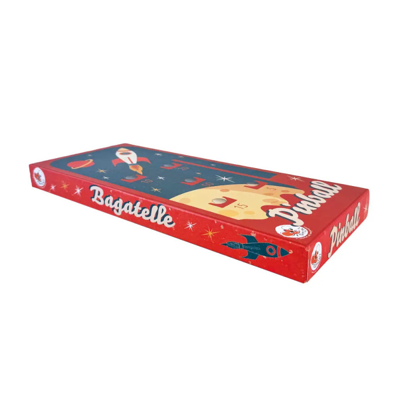 I-TOTAL Pinball Space Galaxy – Flipper De Table Vintage, Compteur LCD, Lumières Et Sons – Piles AA – Dès 3 Ans
