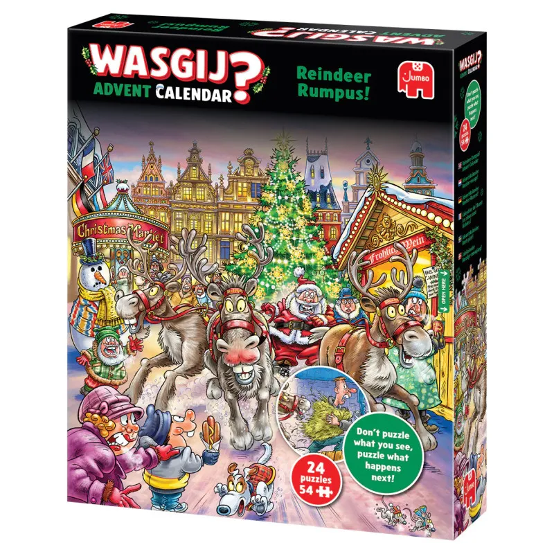 Wasgij Calendrier de l'Avent - Les rênes sont lâchées !