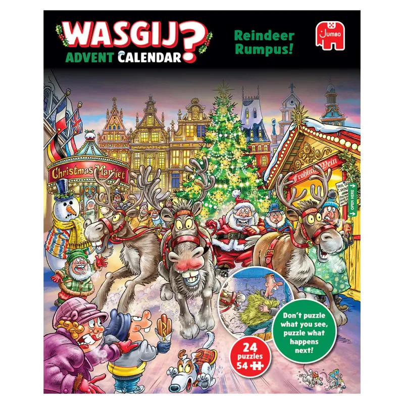 Wasgij Calendrier de l'Avent - Les rênes sont lâchées !