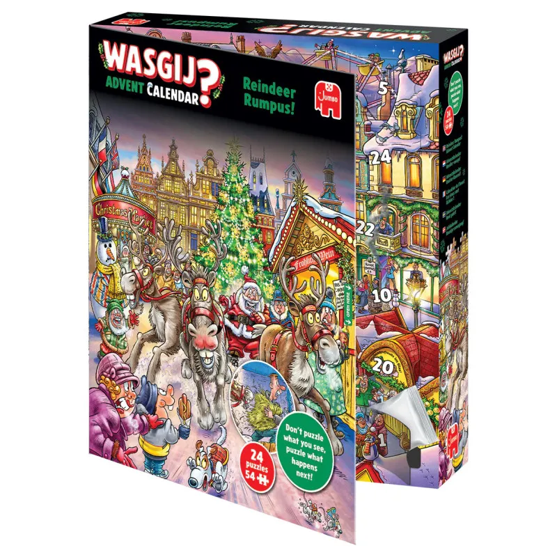 Wasgij Advent Calendar - Reindeer Rumpus!