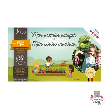 My first vegetable garden - WLP-0001 - Will'up - Nature and discoveries - Le Nuage de Charlotte
