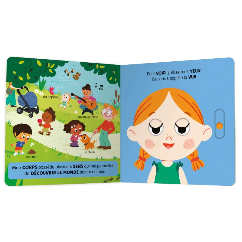 Mon anim'agier - Premiers apprentissages - Les 5 sens