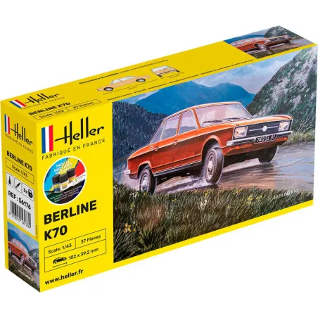 Starter Kit Volkswagen K70 – Maquette Heller 1/43