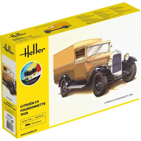 Heller Citroën C4 1928 Van – 1/24 Model Kit