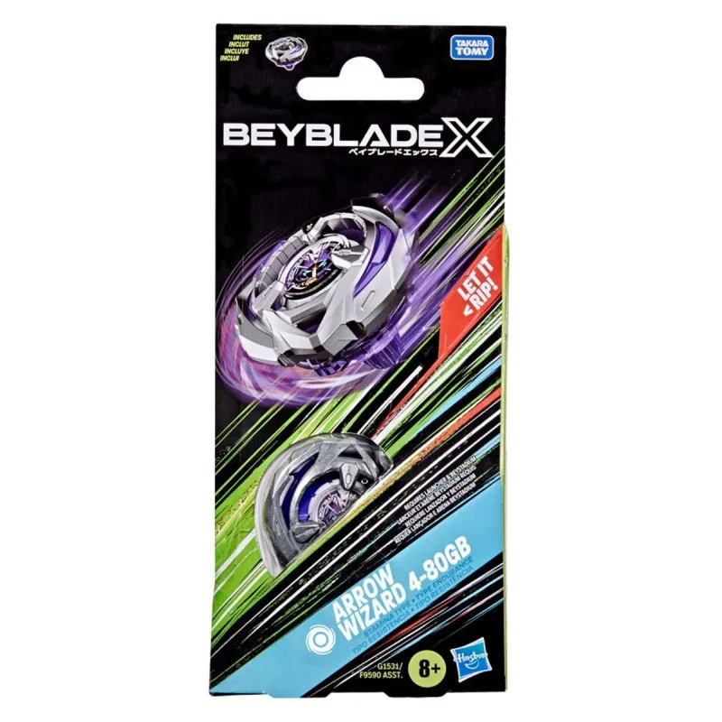 Beyblade X Arrow Wizard 4-80GB – Endurance Type Top