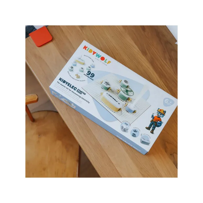 Kidyelec Starter – My first electricity kit for kids