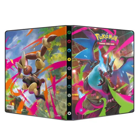 Portfolio Flammes Fantasmagoriques A4 9 poches
