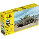 Heller Starter Kit M4 Sherman D-Day 1/72 – complete tank model kit