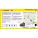 Heller Starter Kit M4 Sherman D-Day 1/72 – complete tank model kit