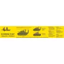 Heller Starter Kit M4 Sherman D-Day 1/72 – complete tank model kit