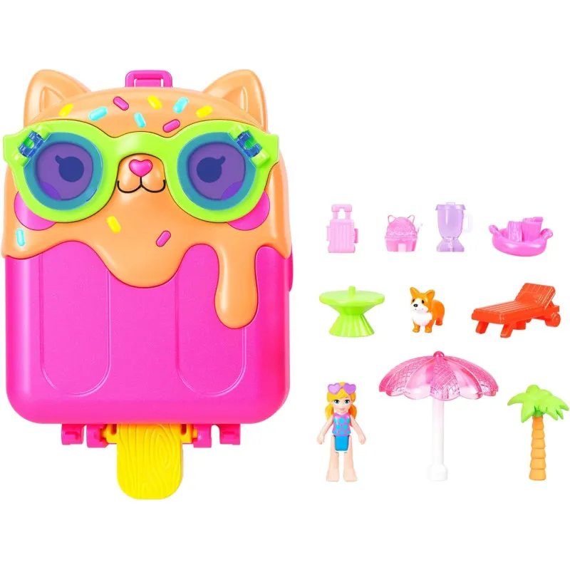 Polly pocket - Coffret Vacances au soleil - Mattel