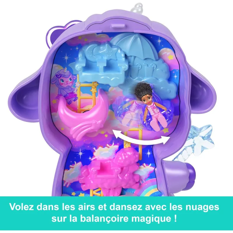 Polly Pocket - Cozy Dreamland Compact - Mattel