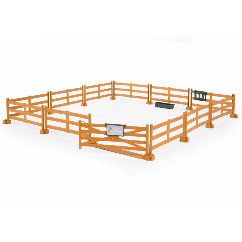 Bruder 62604 pasture fence brown 1:16 – farm accessory set
