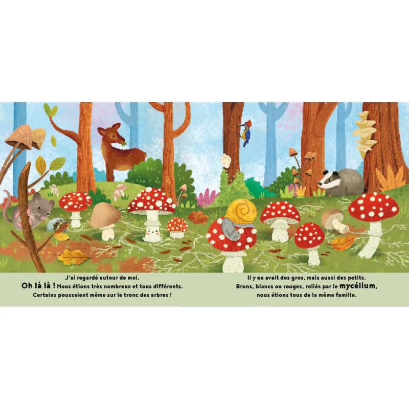 Cycles Naturels – Le petit champignon Book by 123 Soleil