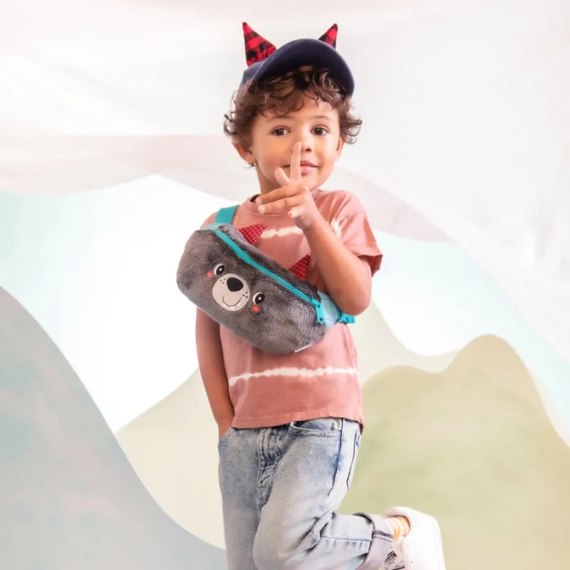 Kids Waist Bag Louis the Wolf Lilliputiens from 2 Years
