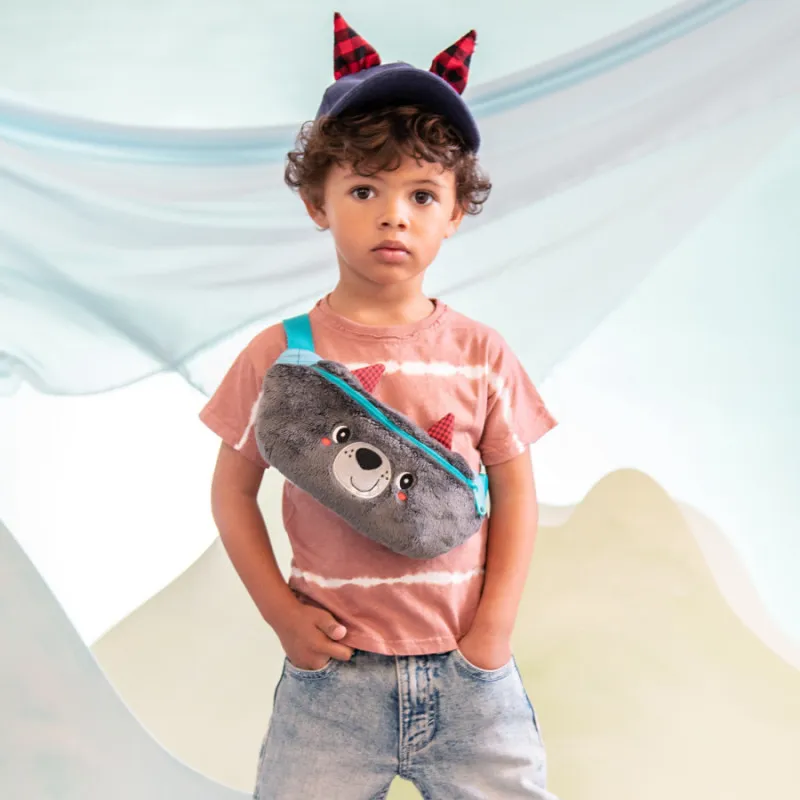 Kids Waist Bag Louis the Wolf Lilliputiens from 2 Years