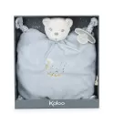 Kaloo Blue Bear Comforter with Knots Baby Soft Toy