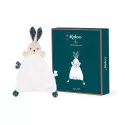 Doudou lapin blanc Kaloo douceur naturelle bébé naissance