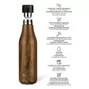 Insulated bottle Wood ~500ml~