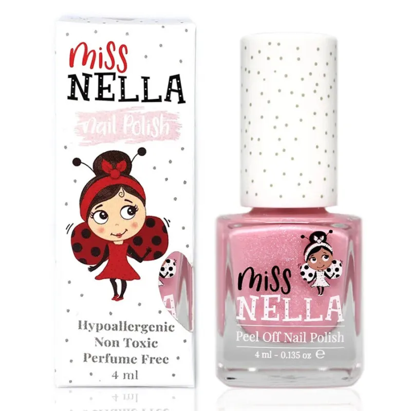 Cheeky Bunny Glitter 4ml peel-off kids nail polish