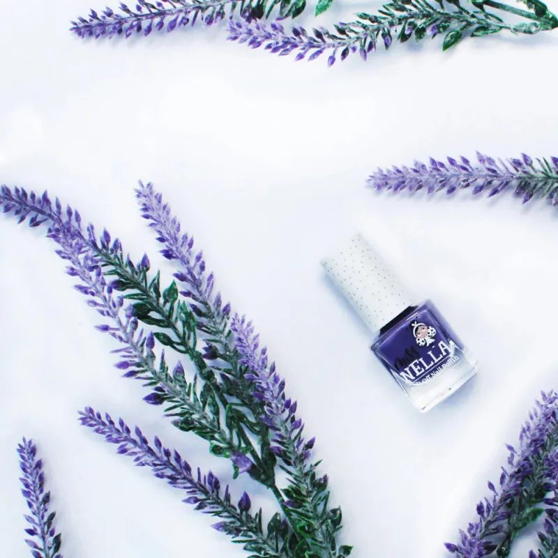 Lavender Fields 4ml peel-off kids nail polish