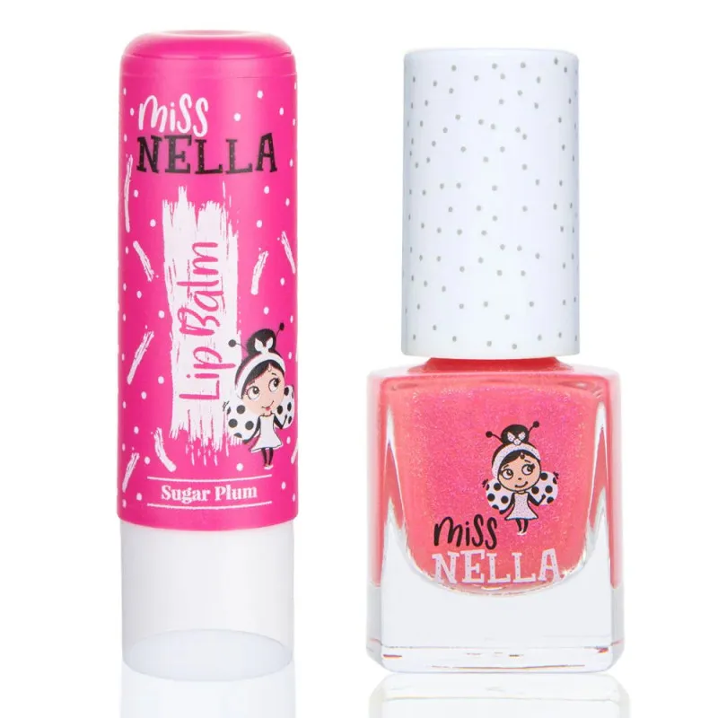 Duo Lipbalm Sugar Plum + Tickle Me Pink - Vernis + Baume Lèvres