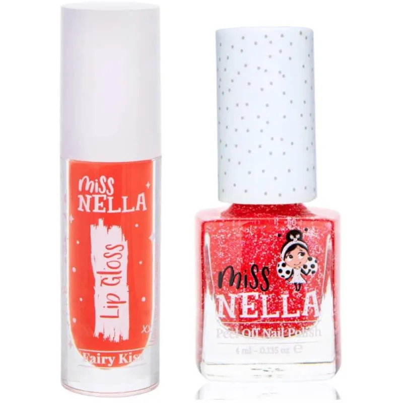 Croco Dazzle Nail Polish & Fairy Kiss Lip Gloss Duo Kids