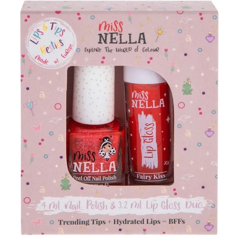 Croco Dazzle Nail Polish & Fairy Kiss Lip Gloss Duo Kids