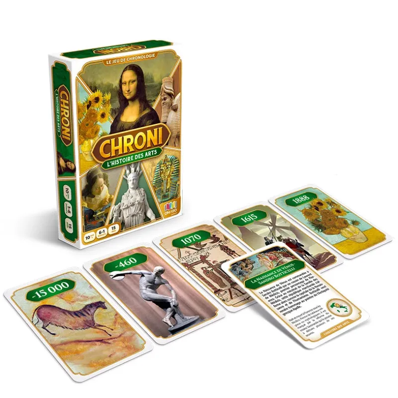 Chroni – Histoire de France 2023 : jeu de cartes chronologie Histoire