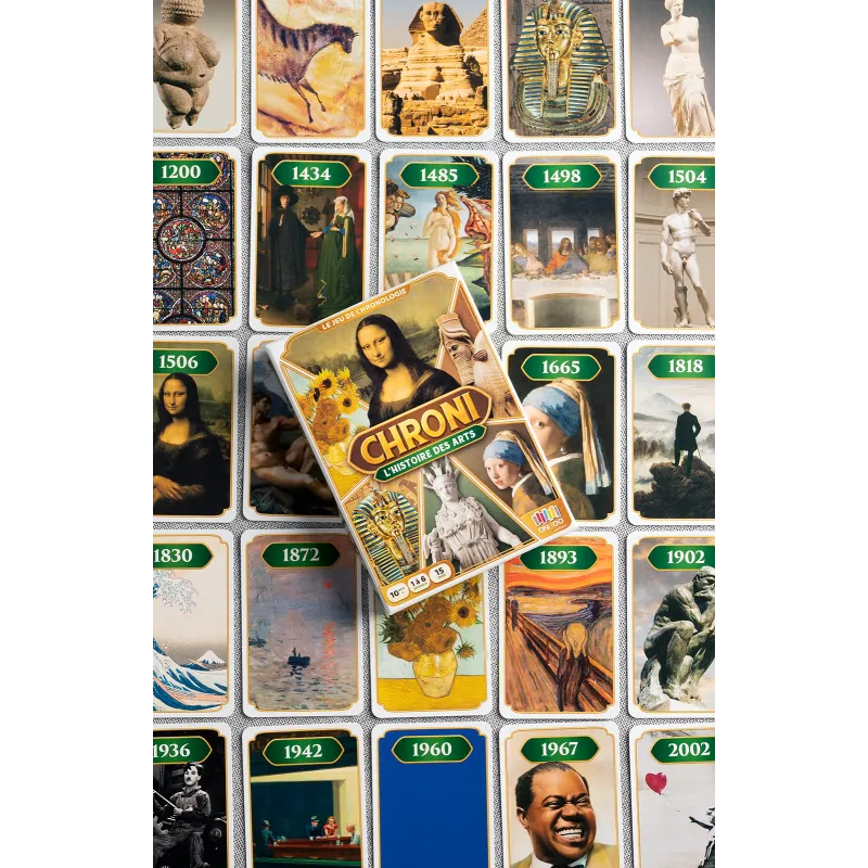 Chroni – Histoire de France 2023 : jeu de cartes chronologie Histoire