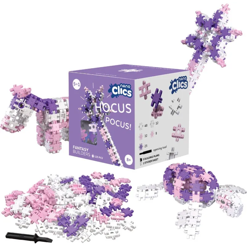 Nano Clics - 5 in 1 - Creative Builders