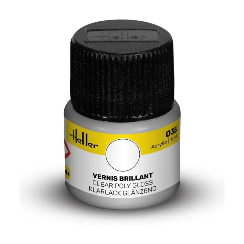 Peinture acrylique Heller 035 vernis brillant 12 ml