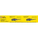 Heller 56286 Starter Kit SA 316 Alouette III Gendarmerie 1:72
