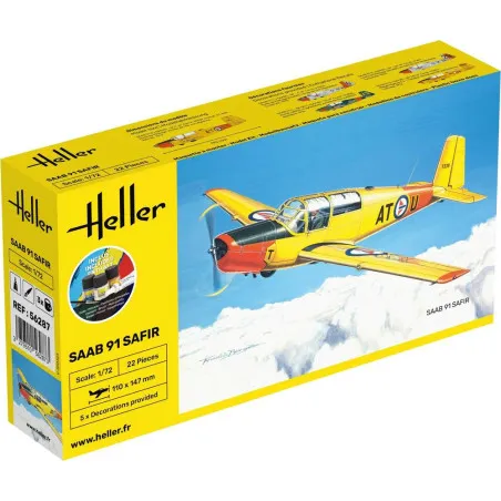 Heller 56287 Starter Kit Safir 91 1:72 – Maquette avion