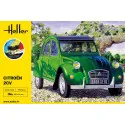 Heller 56765 Starter Kit Citroën 2 CV 1:24 Model Kit