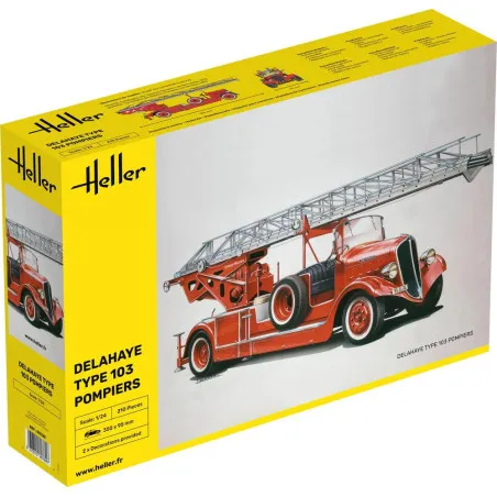 Heller 80780 Delahaye Type 103 Pompiers – Maquette 1:24