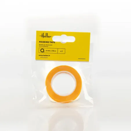 Heller 99012 Masking Tape 6 mm x 18 m (2 pieces)