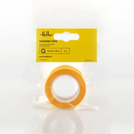 Heller 99013 Masking Tape 10 mm x 18 m (2 pieces)