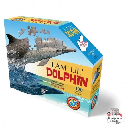 I AM LiL' - Dolphin - MDC-5124006 - MaDDCaPP - Puzzles for the bigger ones - Le Nuage de Charlotte