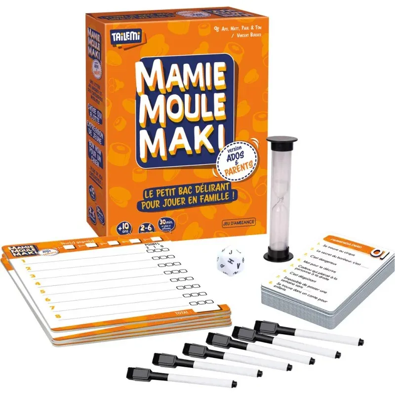 Mamie Moule Maki Ados & Parents jeu d’ambiance familial
