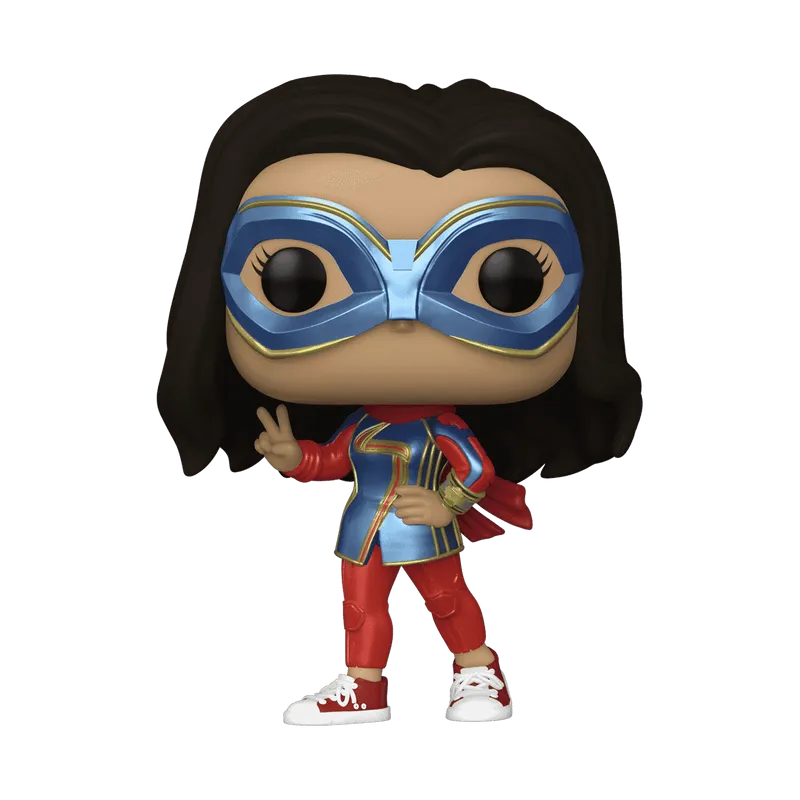 Funko POP Ms. Marvel Peace Sign – Marvel Vinyl Figure #1077
