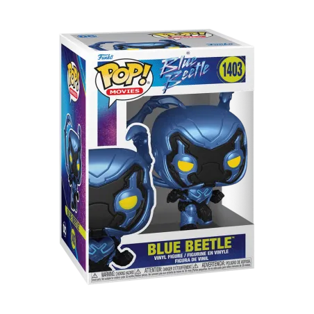 Funko POP Blue Beetle Crouching – DC Comics Vinyl Figure #1403