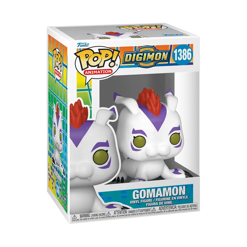 Funko POP Gomamon – Figurine vinyle Digimon – #1386