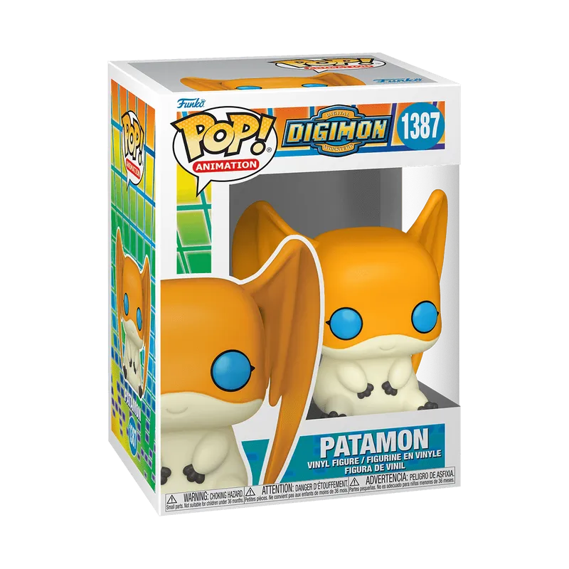 Funko POP Patamon Digimon Vinyl Figure – #1387