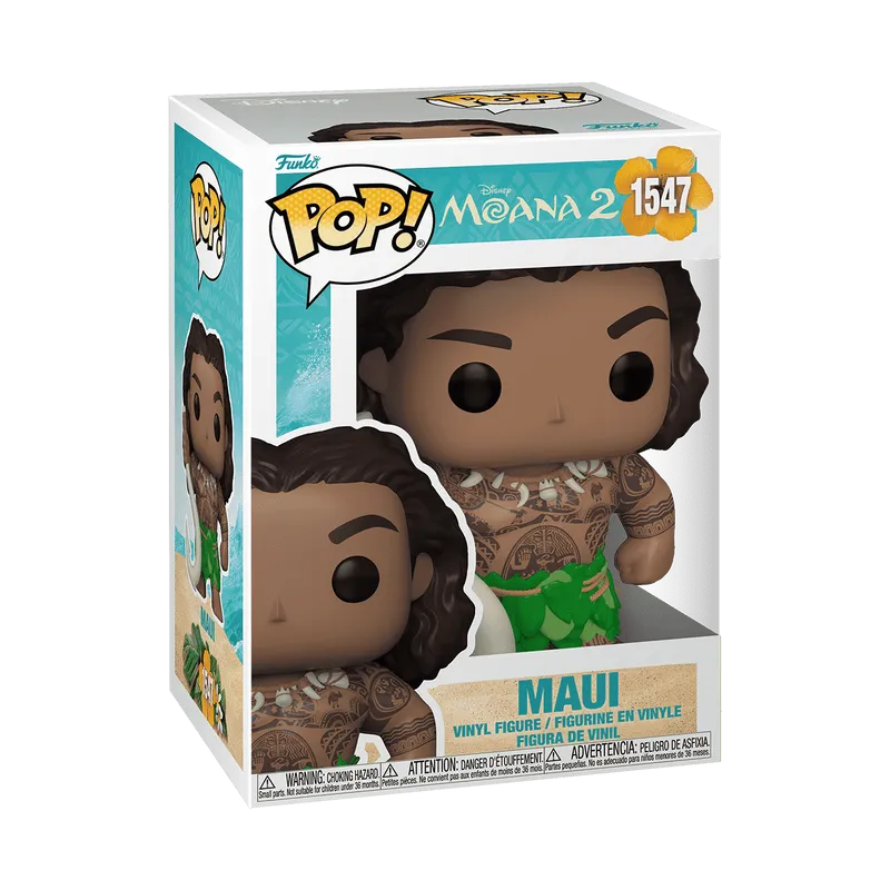 Funko POP Maui avec hameçon - Disney Moana 2 - 1547