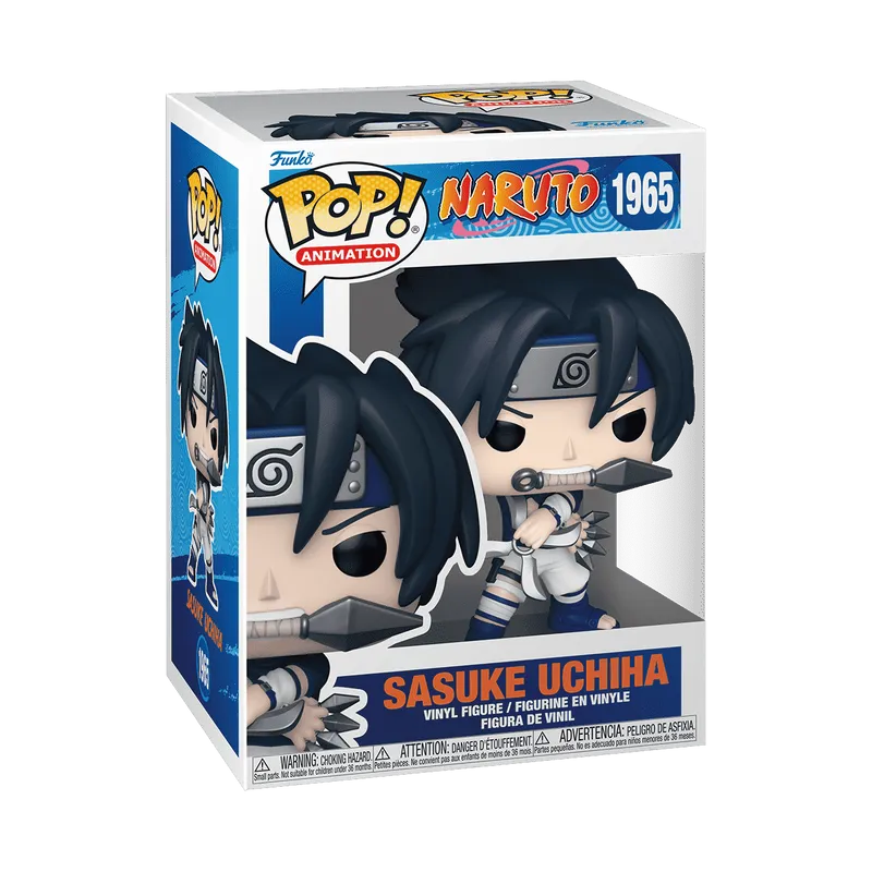 Funko POP Sasuke Uchiha with Demon Wind Shuriken - Naruto - 1965