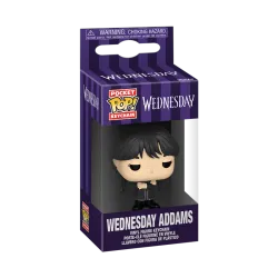 Funko POP Keychain Wednesday Addams Black Coat - 86677