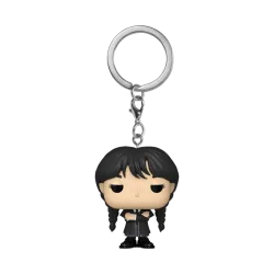 Funko POP Keychain Wednesday Addams Black Coat - 86677