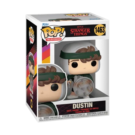 Funko POP Dustin with Spear and Shield - Stranger Things - 1463