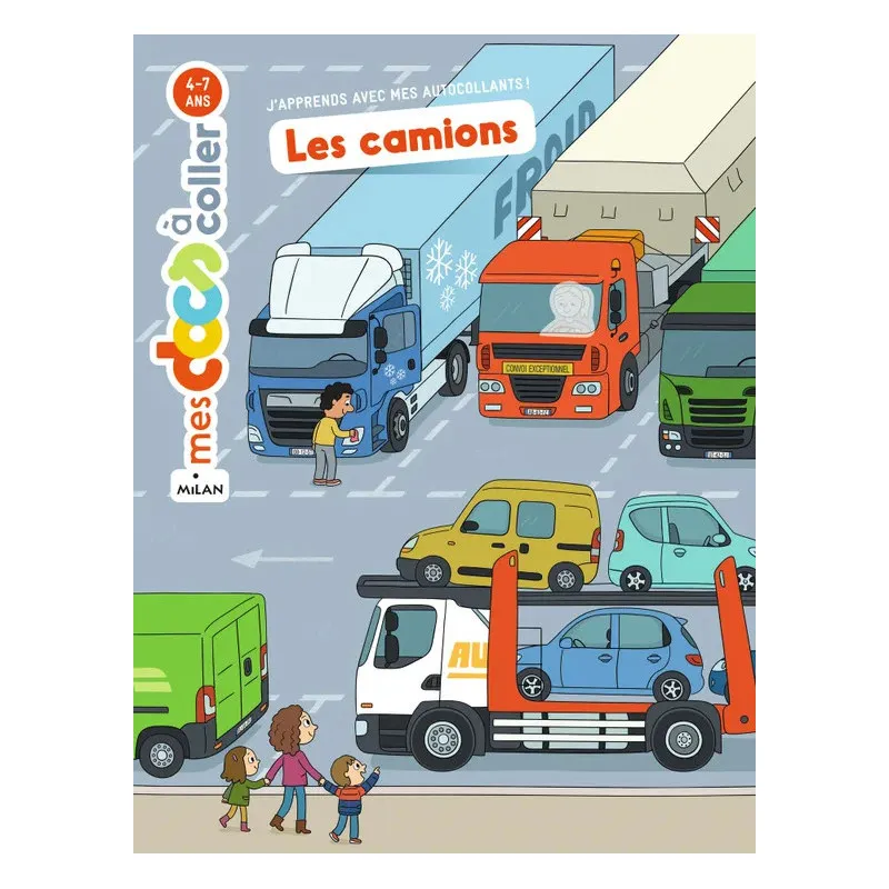 Mes docs à coller - Les camions